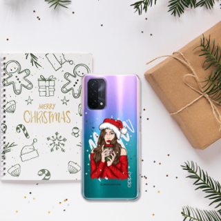 ETUI ŚWIĄTECZNE NA TELEFON OPPO A54 5G / A74 5G / A93 5G ST_CHT-107