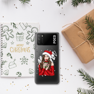 ETUI ŚWIĄTECZNE NA TELEFON XIAOMI POCO M3 / REDMI 9T / 9 POWER NOTE 9 ST_CHT-107