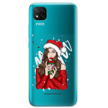 ETUI ŚWIĄTECZNE NA TELEFON XIAOMI POCO C3 ST_CHT-107