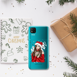 ETUI ŚWIĄTECZNE NA TELEFON XIAOMI POCO C3 ST_CHT-107