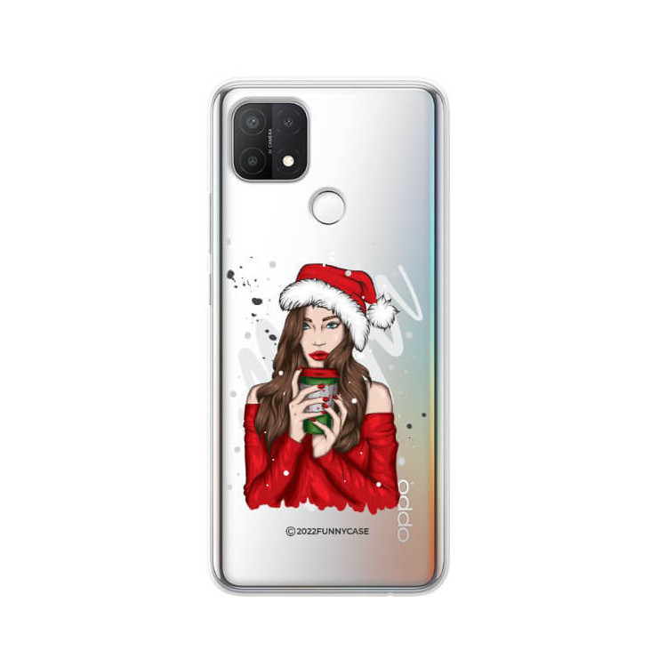 ETUI ŚWIĄTECZNE NA TELEFON OPPO A15 / A15S ST_CHT-107