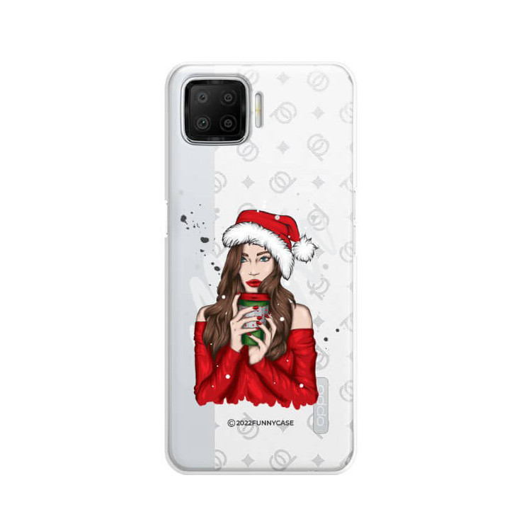 ETUI ŚWIĄTECZNE NA TELEFON OPPO F73 / A73 / F17 ST_CHT-107
