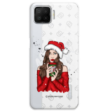 ETUI ŚWIĄTECZNE NA TELEFON OPPO F73 / A73 / F17 ST_CHT-107