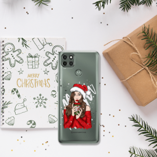 ETUI ŚWIĄTECZNE NA TELEFON MOTOROLA MOTO G9 POWER ST_CHT-107
