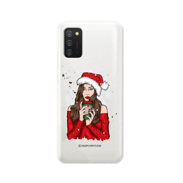 ETUI ŚWIĄTECZNE NA TELEFON SAMSUNG GALAXY A02S / F02S ST_CHT-107