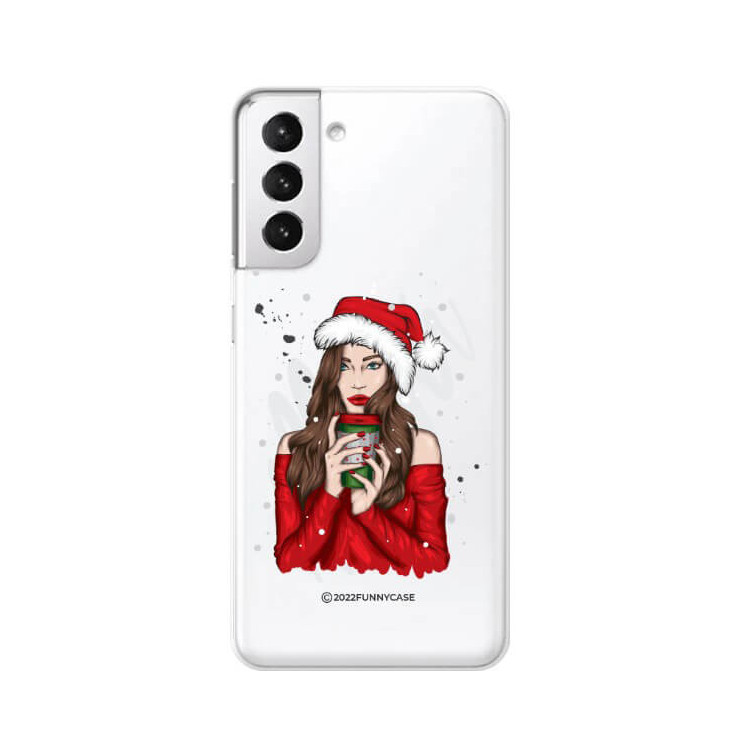 ETUI ŚWIĄTECZNE NA TELEFON SAMSUNG GALAXY S21 PLUS ST_CHT-107