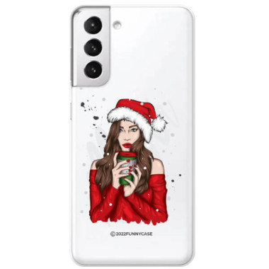 ETUI ŚWIĄTECZNE NA TELEFON SAMSUNG GALAXY S21 PLUS ST_CHT-107