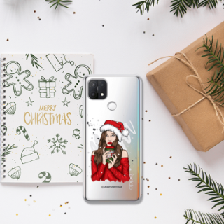 ETUI ŚWIĄTECZNE NA TELEFON OPPO A15 / A15S ST_CHT-107