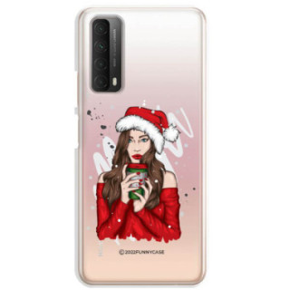 ETUI ŚWIĄTECZNE NA TELEFON HUAWEI P SMART 2021 / Y7A ST_CHT-107