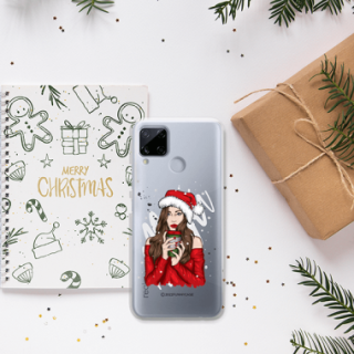 ETUI ŚWIĄTECZNE NA TELEFON REALME C15 ST_CHT-107