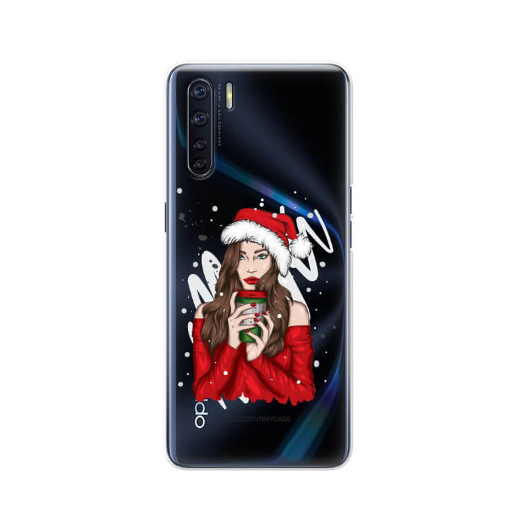 ETUI ŚWIĄTECZNE NA TELEFON OPPO A91 / RENO 3 ST_CHT-107