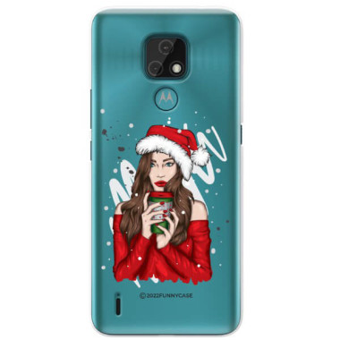 ETUI ŚWIĄTECZNE NA TELEFON MOTOROLA MOTO E7 ST_CHT-107