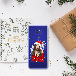ETUI ŚWIĄTECZNE NA TELEFON MOTOROLA MOTO G9 / G9 PLAY / E7 PLUS ST_CHT-107