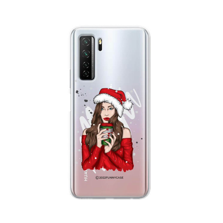 ETUI ŚWIĄTECZNE NA TELEFON HUAWEI P40 LITE 5G / NOVA 7 SE ST_CHT-107