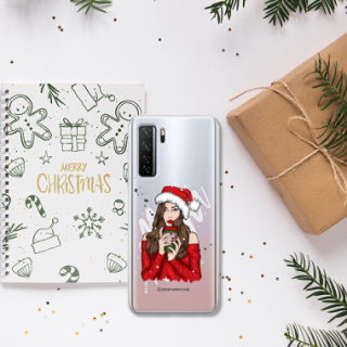 ETUI ŚWIĄTECZNE NA TELEFON HUAWEI P40 LITE 5G / NOVA 7 SE ST_CHT-107