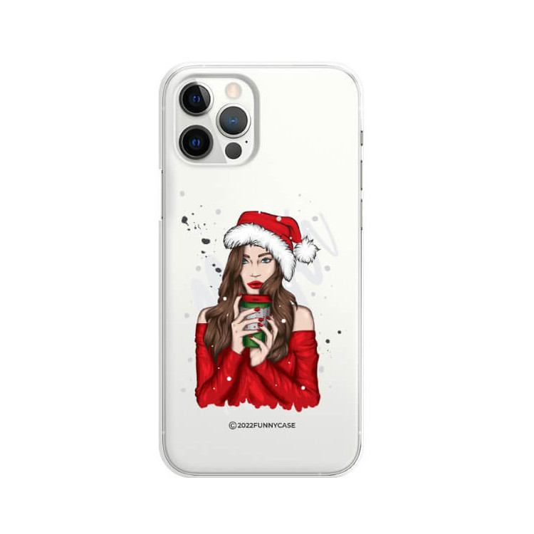 ETUI ŚWIĄTECZNE NA TELEFON APPLE IPHONE 12 / 12 PRO ST_CHT-107
