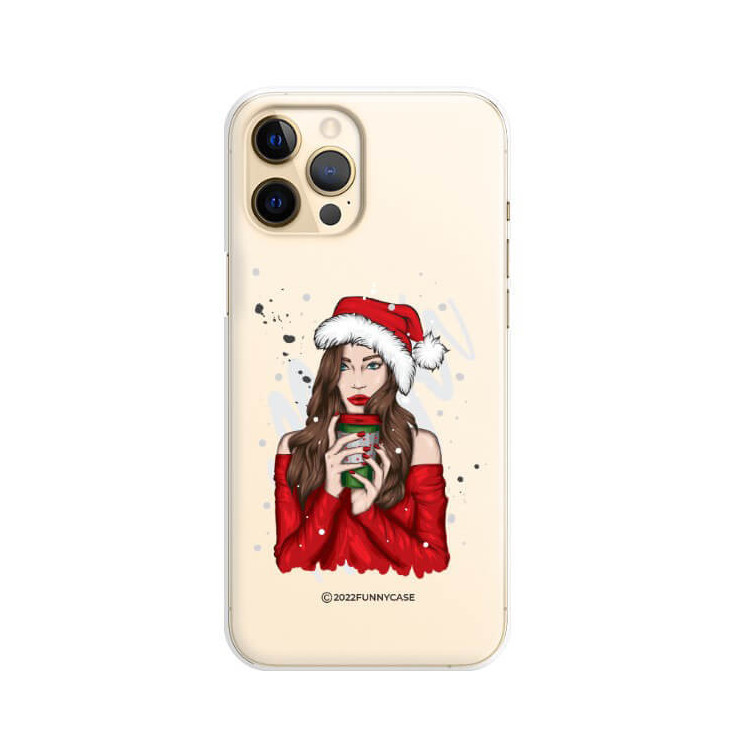 ETUI ŚWIĄTECZNE NA TELEFON APPLE IPHONE 12 PRO MAX ST_CHT-107