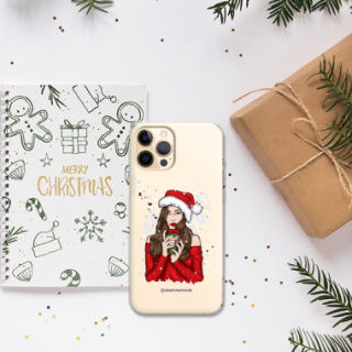 ETUI ŚWIĄTECZNE NA TELEFON APPLE IPHONE 12 PRO MAX ST_CHT-107