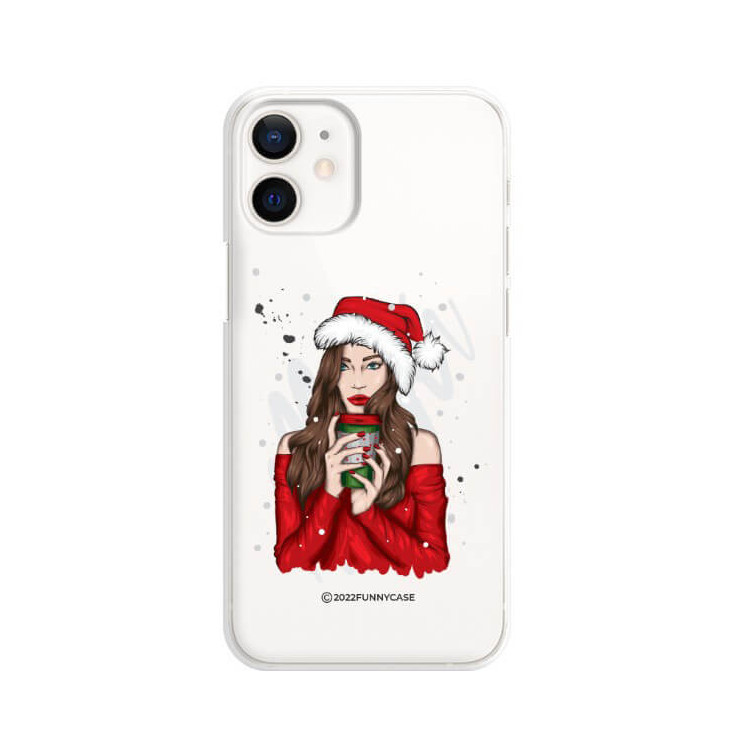 ETUI ŚWIĄTECZNE NA TELEFON APPLE IPHONE 12 MINI ST_CHT-107