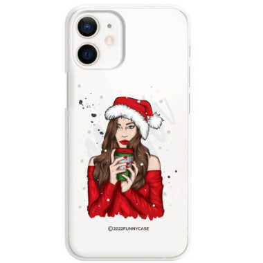 ETUI ŚWIĄTECZNE NA TELEFON APPLE IPHONE 12 MINI ST_CHT-107