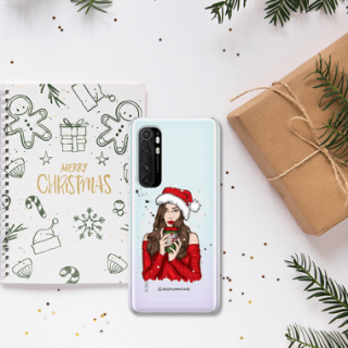 ETUI ŚWIĄTECZNE NA TELEFON XIAOMI MI NOTE 10 LITE ST_CHT-107