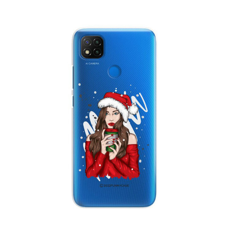 ETUI ŚWIĄTECZNE NA TELEFON XIAOMI REDMI 9C ST_CHT-107