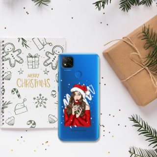 ETUI ŚWIĄTECZNE NA TELEFON XIAOMI REDMI 9C ST_CHT-107