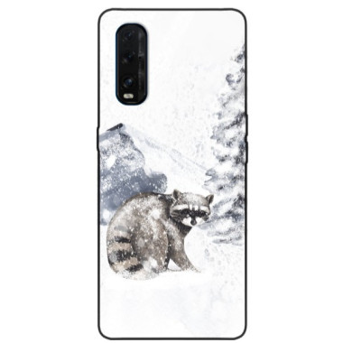 ETUI BLACK CASE GLASS NA TELEFON OPPO FIND X2 ST_ZIM-103