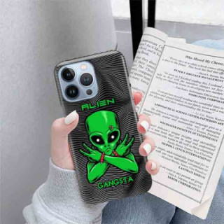 ETUI CLEAR NA TELEFON APPLE IPHONE 13 PRO 6.1 ST_ALIEN-2021-1-100"