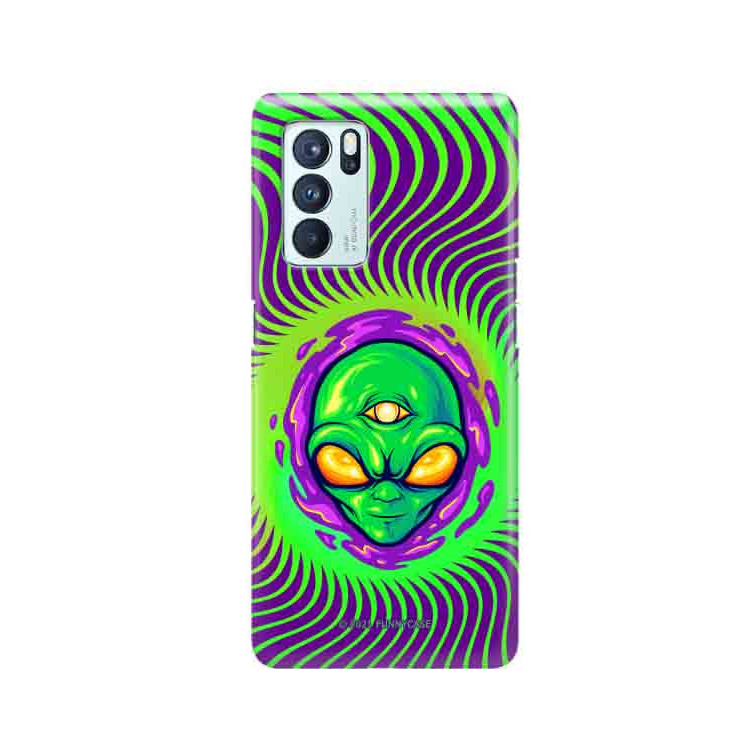 ETUI CLEAR NA TELEFON OPPO RENO 6 PRO 5G ST_ALIEN-2021-1-101