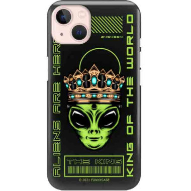 ETUI CLEAR NA TELEFON APPLE IPHONE 13 6.1 ST_ALIEN-2021-1-102"