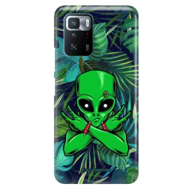 ETUI CLEAR NA TELEFON XIAOMI REDMI NOTE 10 PRO 5G ST_ALIEN-2021-1-103