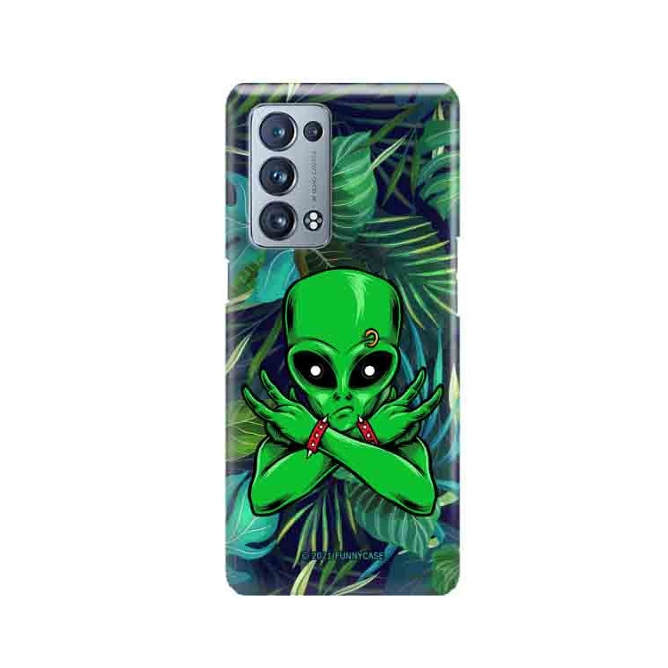 ETUI CLEAR NA TELEFON OPPO RENO 6 PRO PLUS 5G ST_ALIEN-2021-1-103