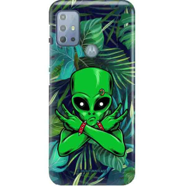 ETUI CLEAR NA TELEFON MOTOROLA MOTO G20 ST_ALIEN-2021-1-103