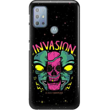 ETUI CLEAR NA TELEFON MOTOROLA MOTO G20 ST_ALIEN-2021-1-107