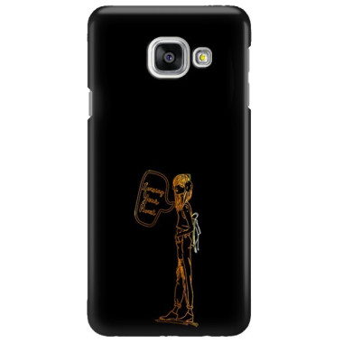 NEON GOLD ETUI NA TELEFON SAMSUNG GALAXY A3 2016 A310 CZARN NEON ZLC110