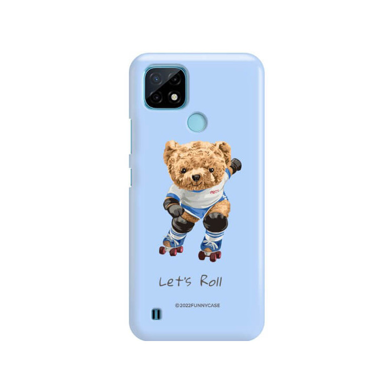 ETUI PROTECT CASE 2MM NA TELEFON REALME C21 ST_TEI-102 WIELOKOLOROWE