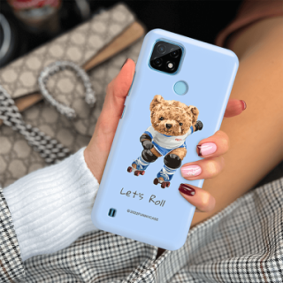 ETUI PROTECT CASE 2MM NA TELEFON REALME C21 ST_TEI-102 WIELOKOLOROWE