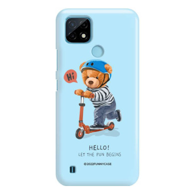 ETUI PROTECT CASE 2MM NA TELEFON REALME C21ST_TEI-107 WIELOKOLOROWE