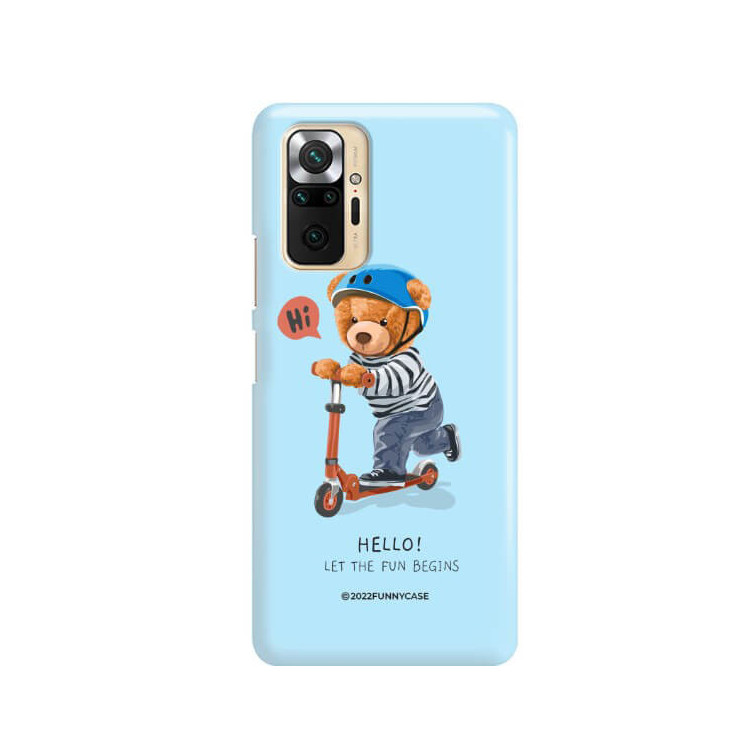 ETUI PROTECT CASE 2MM NA TELEFON XIAOMI REDMI NOTE 10 PROST_TEI-107 WIELOKOLOROWE