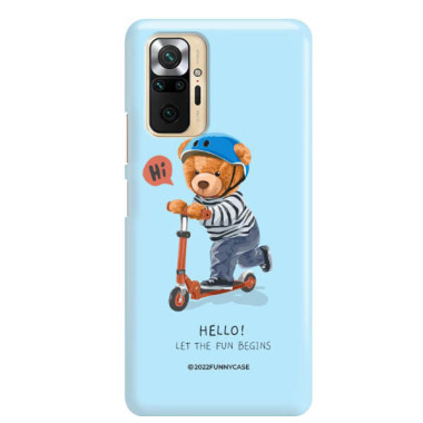 ETUI PROTECT CASE 2MM NA TELEFON XIAOMI REDMI NOTE 10 PROST_TEI-107 WIELOKOLOROWE