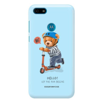 ETUI PROTECT CASE 2MM NA TELEFON MOTOROLA MOTO E6 PLAYST_TEI-107 WIELOKOLOROWE