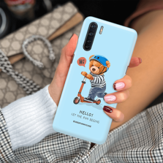 ETUI PROTECT CASE 2MM NA TELEFON OPPO A91 / RENO 3ST_TEI-107 WIELOKOLOROWE