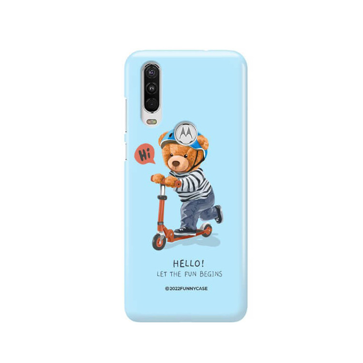 ETUI PROTECT CASE 2MM NA TELEFON MOTOROLA MOTO ONE ACTIONST_TEI-107 WIELOKOLOROWE