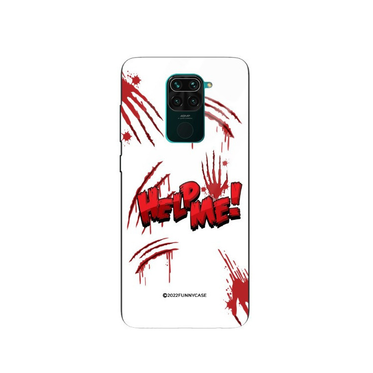 ETUI BLACK CASE GLASS NA TELEFON XIAOMI REDMI NOTE 9 / 10X 4G ST_TEK-100 WIELOKOLOROWE