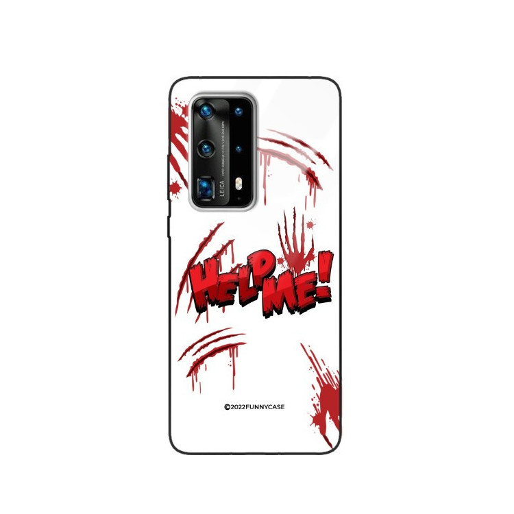 ETUI BLACK CASE GLASS NA TELEFON HUAWEI P40 PRO PLUS ST_TEK-100 WIELOKOLOROWE