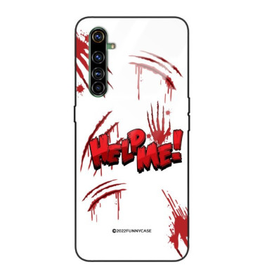 ETUI BLACK CASE GLASS NA TELEFON REALME X50 PRO ST_TEK-100 WIELOKOLOROWE