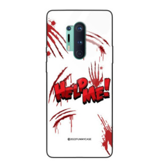 ETUI BLACK CASE GLASS NA TELEFON ONEPLUS 8 PRO ST_TEK-100 WIELOKOLOROWE