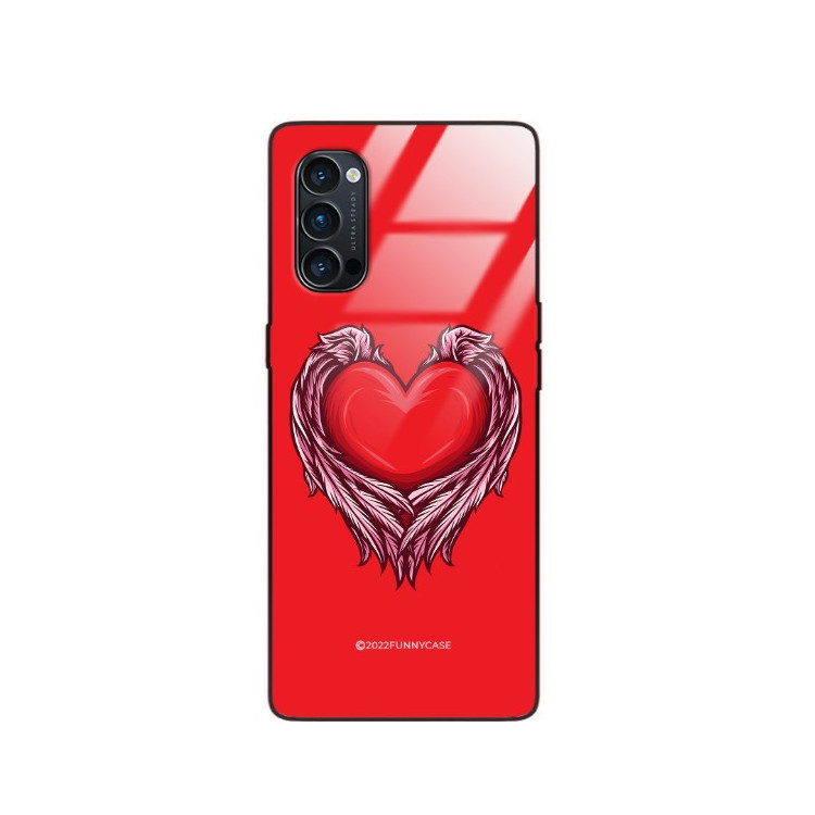 ETUI BLACK CASE GLASS NA TELEFON OPPO RENO 4 PRO ST_TEK-101 WIELOKOLOROWE