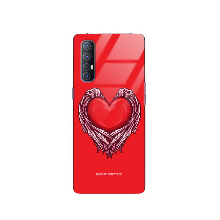 ETUI BLACK CASE GLASS NA TELEFON OPPO RENO 3 PRO ST_TEK-101 WIELOKOLOROWE